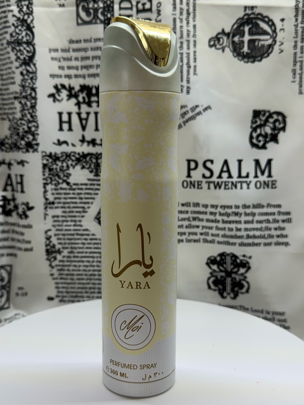 Ara Yara Women's Perfumed Spray — Cream/Gold Accents